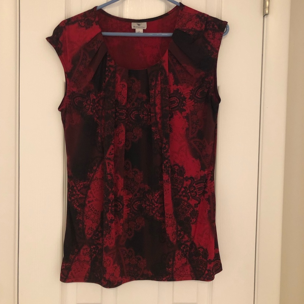 Worthington, size large career top